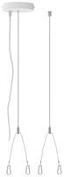 Seilabhängung-Set LEDVANCE PL SF Ø151×1500×50mm Stahl weiss