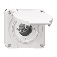 Interruttore rotativo NUP NEVO, 1/1 L, senza cilindro, KS, 0-1-1+2-2, bianco