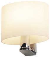 Wandleuchte SLV KENKUA E27 40W satin/chrom