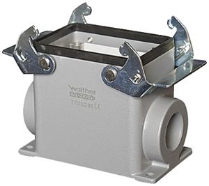 Boîtier d'embase Walther PROCON T701032MS, raccord 1×M25, H=81.5mm, Al