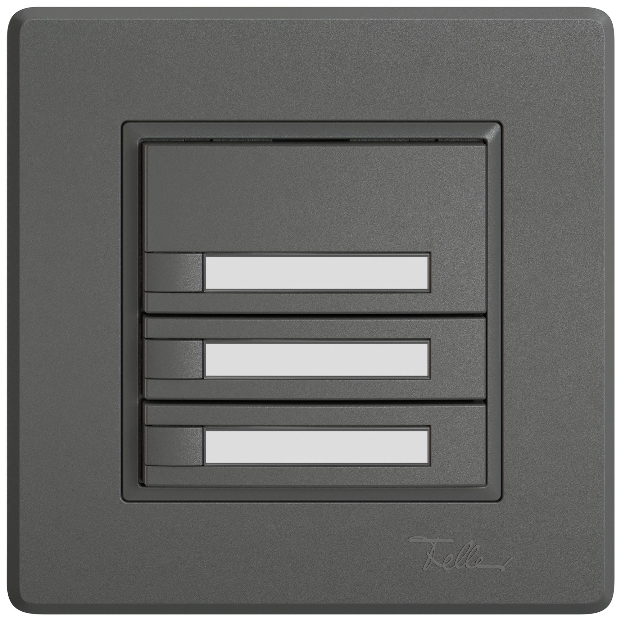 UP-Universaltaster EDIZIO.liv UNI SNAPFIX® 5…48V o.LED 3× 1-Tbed.Pap.dgu