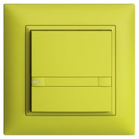 Poussoir KNX RGB ENC EDUE FMI, 250mW, a.LED RGB, papier, 1×pouss., C.2×T., lem