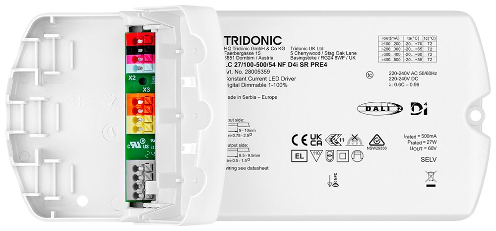 Modulo LED Tridonic SLA AC 220…240V 10W 865lm 4000K 36° Ø49.6mm