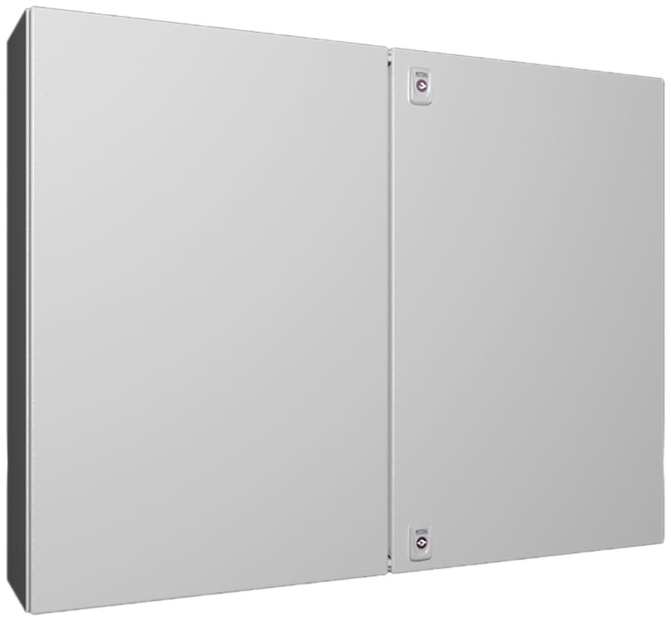 Armoire compacte Rittal AX, 2 portes, IP66, 1000×760×210mm, tôle d'acier