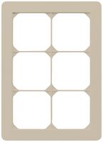 Cadre de recouvrement ENC kallysto.trend 3×2 beige 154×214mm