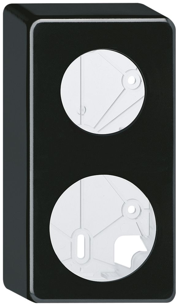 AP-Montageset basico I-I schwarz Ø43+Ø58mm