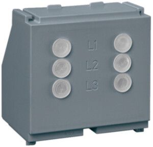 Support Hager FV+ set de montage DIN1-3 comme élément de fermeture
