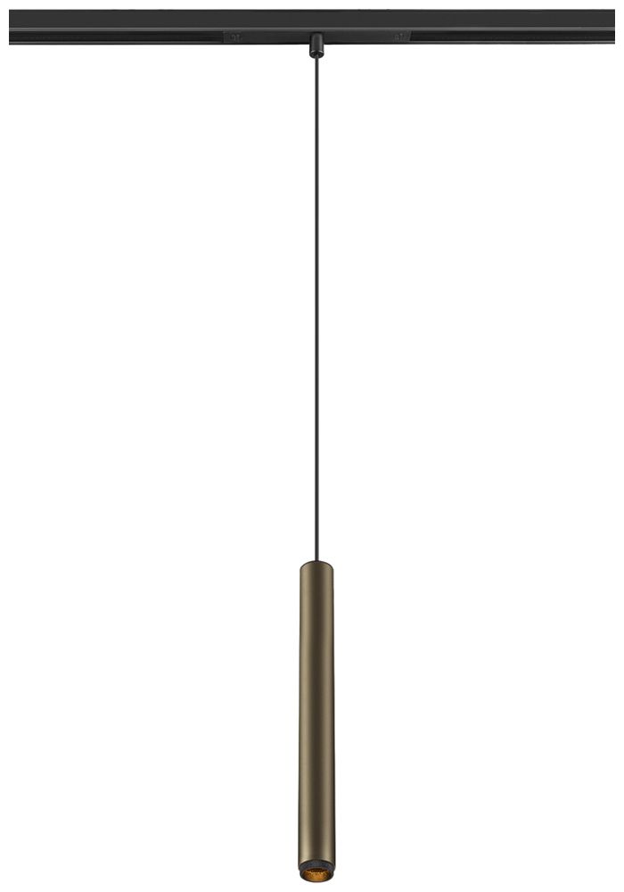 LED-Pendelleuchte SLV GRIP S 48V AD 9.8W 610lm 930 DALI Ø30mm Bronze