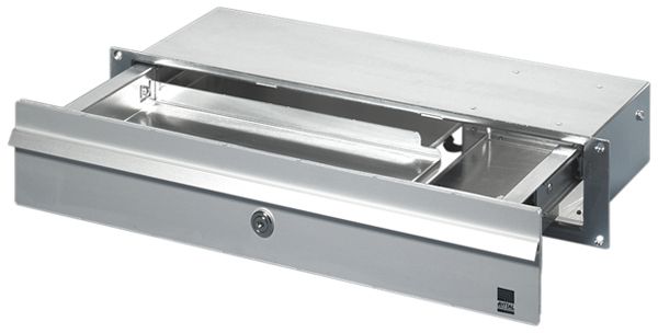 Tiroir Rittal CP 6002.000 19" 2UH 150mm gris