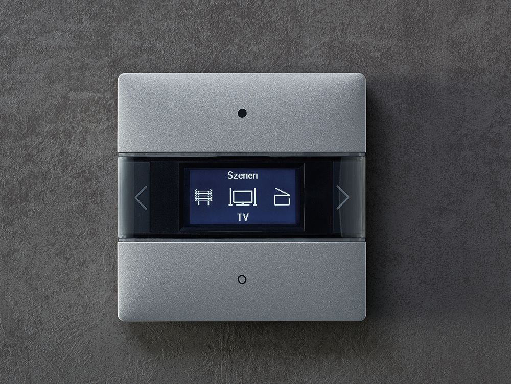 Controlo di locale INC KNX Theben iON 108, 10 volte, c.termo.d'amb., argento