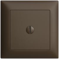 UP-Frontset EDIZIOdue coffee 88×88mm f Abzweigdose 1700