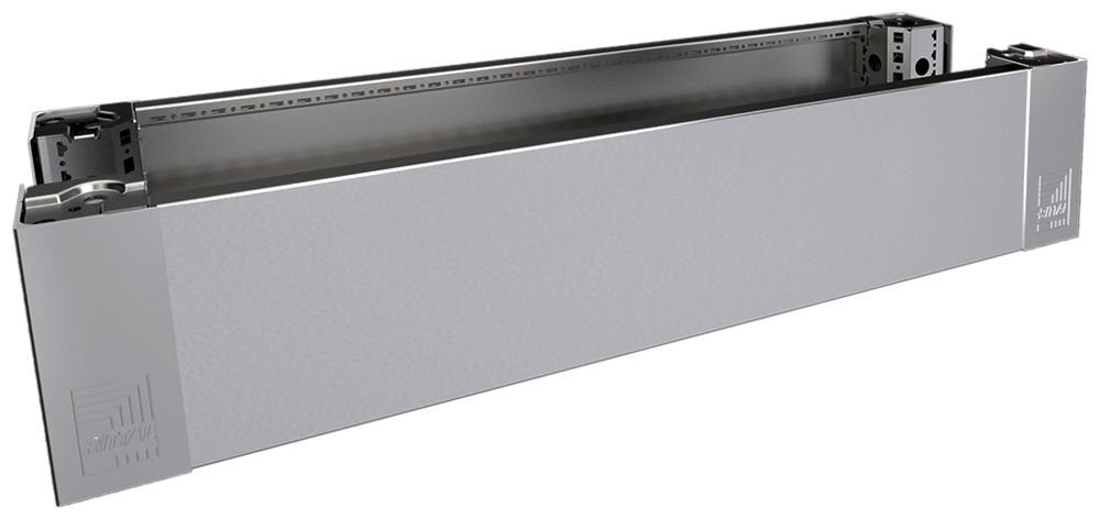 Cache-socle Rittal VX 8620.062 1000×200×24mm face/revers acier affiné 2pcs