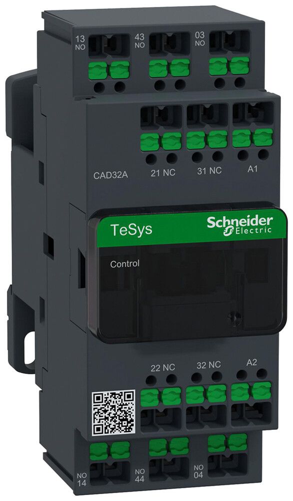 EB-Hilfsschütz TeSys Control CAD 2NC 3NO 100VAC