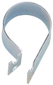 Collier de fixation ICAR à  Ø25mm acier gris