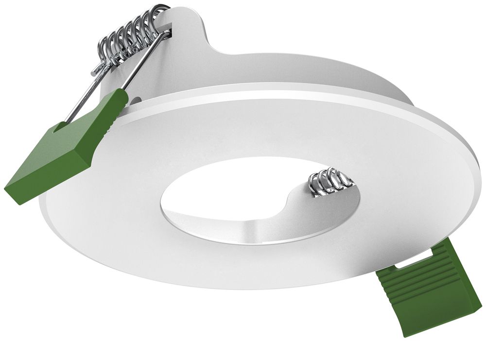 Cadre d'encastrement Philips RS155Z FIX aluminium Ø85×29mm blanc