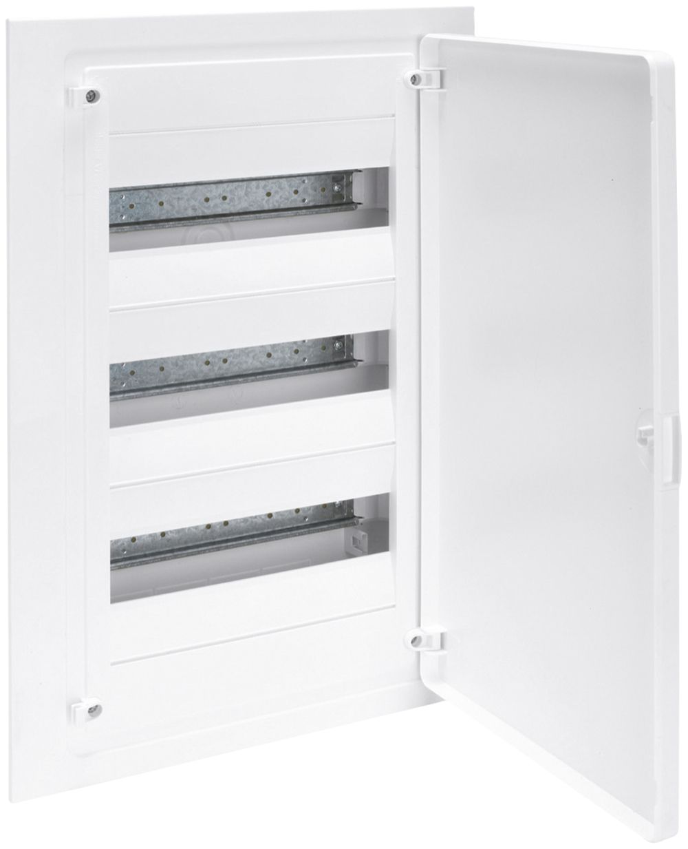 Coffret de distribution ENC Hager golf 3 rangées 12UM porte IP40 352×543×97.5mm