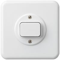 UP-Druckschalter basico 6/1L weiss