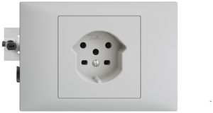 Presa INS EDIZIOdue T15 grigio chiaro, 45…69mm