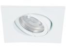 Spot INC Sylvania INSET GU10 1×75W IP20/44 100×95×95mm blanc