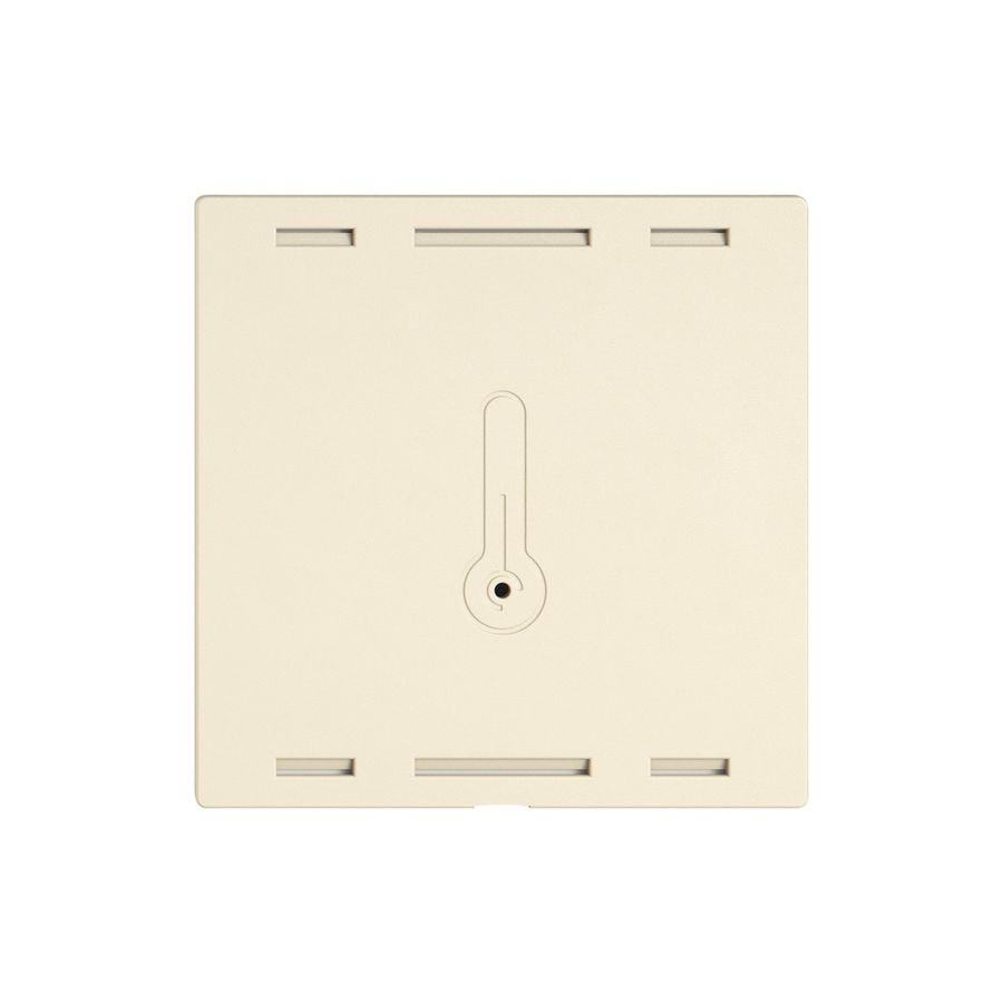 Comando per sensore temperatura ambiente EDIZIO.liv Wiser SNAPFIX® 60×60mm cr