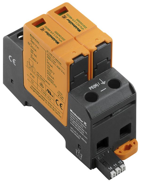 Parasurtension Weidmüller VPU AC II 2 R 480/50