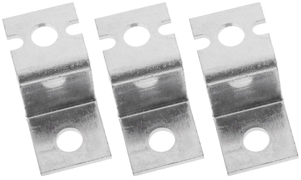 Pièce de raccordement Hager pour weber.silas DIN1 profondeur  32mm 3 pièces