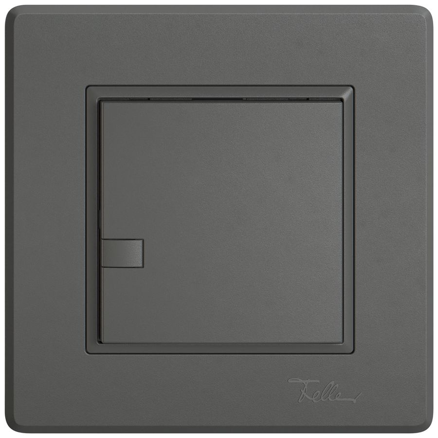 Poussoir KNX RGB ENC EDIZIO.liv SNAPFIX® capteur temp.s.LED 1× comm.1T grf