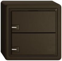 Pulsante universale AP EDIZIO.liv UNI SNAPFIX® c.LED RGB 2× com.1T ma