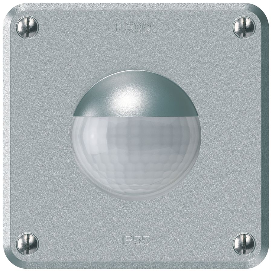 UP-Bewegungsmelder Hager robusto IP55 C 3-Draht aluminium