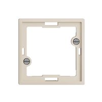 Placca frontale EDIZIOdue crema, per lampada spia piatta