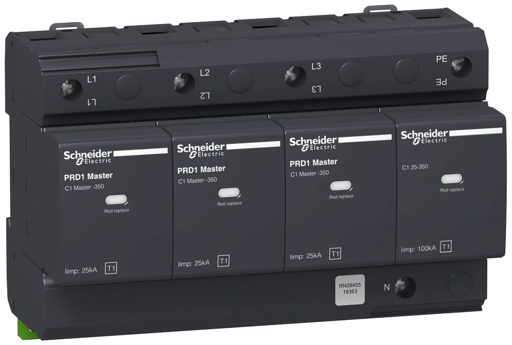 Parafoudre Schneider Electric Acti9 PRD1 Master 3P+N type 1