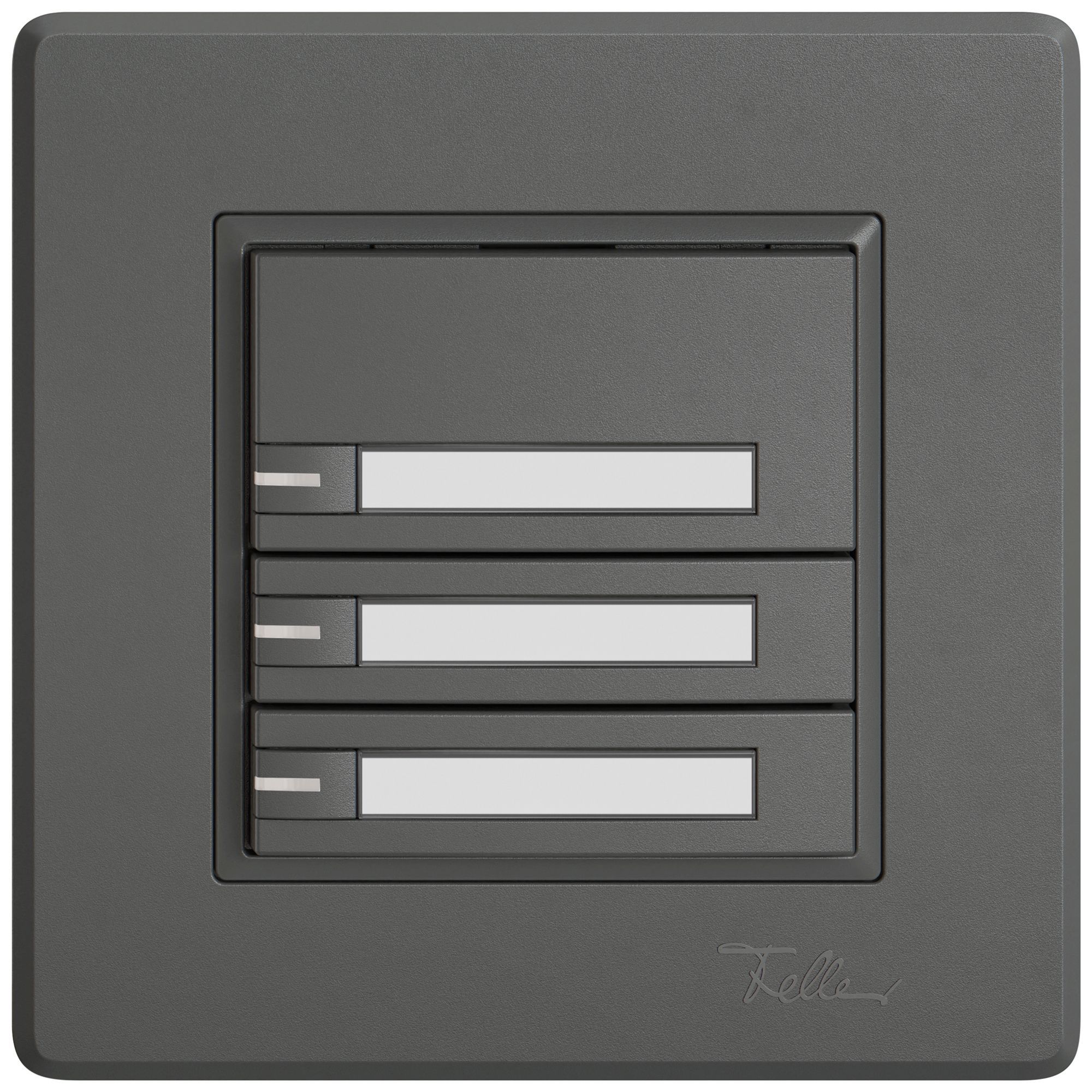 Poussoir KNX RGB ENC EDIZIO.liv SNAPFIX® capteur temp.RGB-LED étiqu.3×com.1T grf