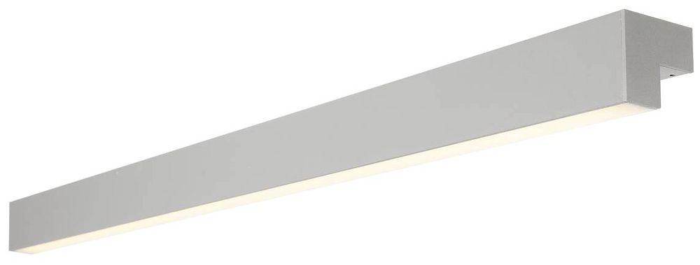 Applique LED SLV L-LINE 120 19W 1650lm 3000K IP44 1200mm argent