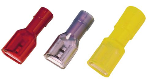 Steckhülsen, isoliert