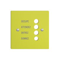 Frontplatte EDIZIOdue lemon französisch