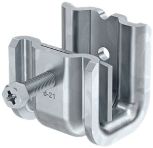 Graffa Bettermann pesante 6…21mm zincato a caldo a immersione