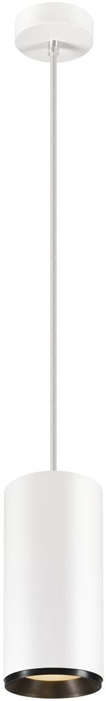 Lampada sospesa LED SLV NUMINOS PD PHASE XL 36W 2980lm 2700K 60° bianco/nero