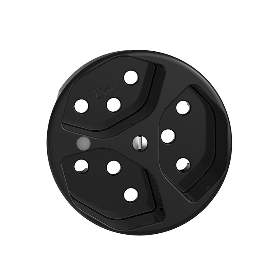 Frontscheibe STANDARDdue 3×T13 m.Frontlinse, schwarz