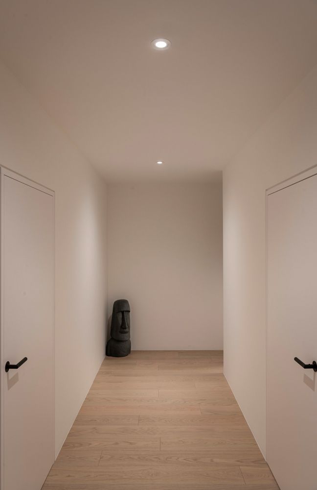 Cadre d'encastrement SLV NEW TRIA 95 aluminium Ø103×55mm blanc