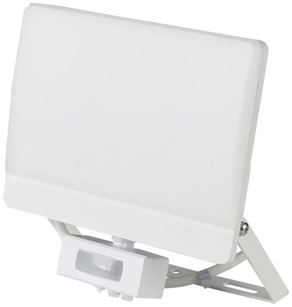 Projecteur LED WORKLIGHT PIR 50W 4000K IP54 VWB 214×210mm 140° blanc