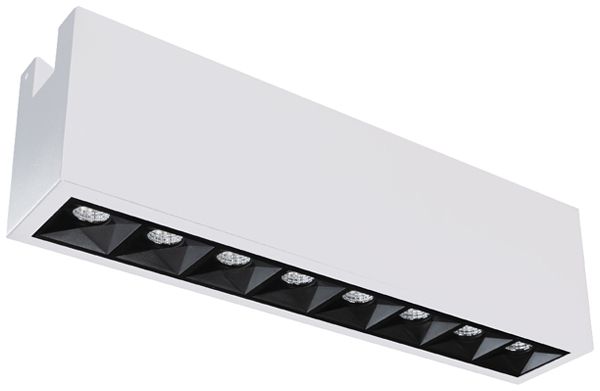 Projecteur LED SG Zip Inspire 15W 900lm 2700K WB VAR AD1PH 300×59×85mm blanc