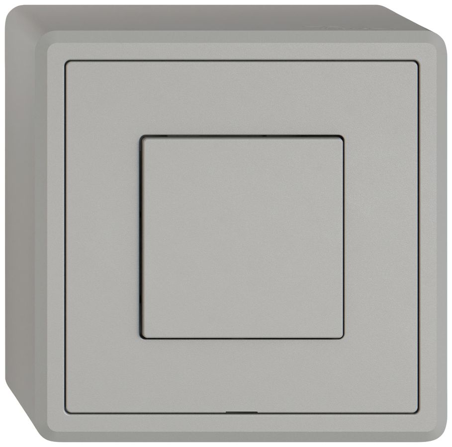 Interrupteur à poussoir AP EDIZIO.liv Wiser SNAPFIX® 1 touche WLAN grc