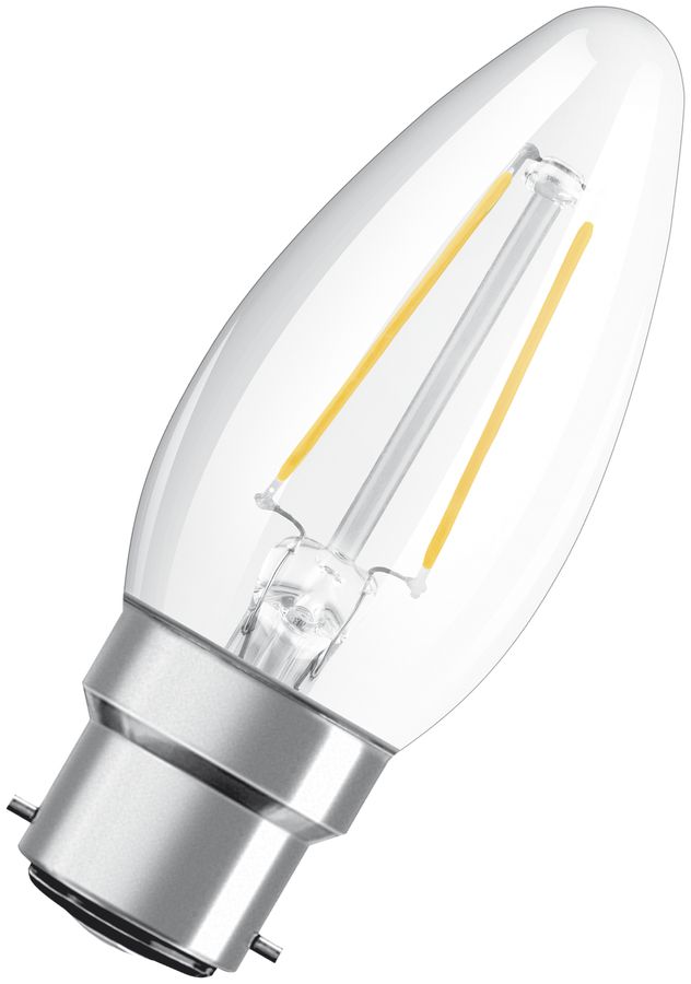 Lampada LED PARATHOM CLASSIC B25 FIL CLEAR B22d 2.5W 827 250lm