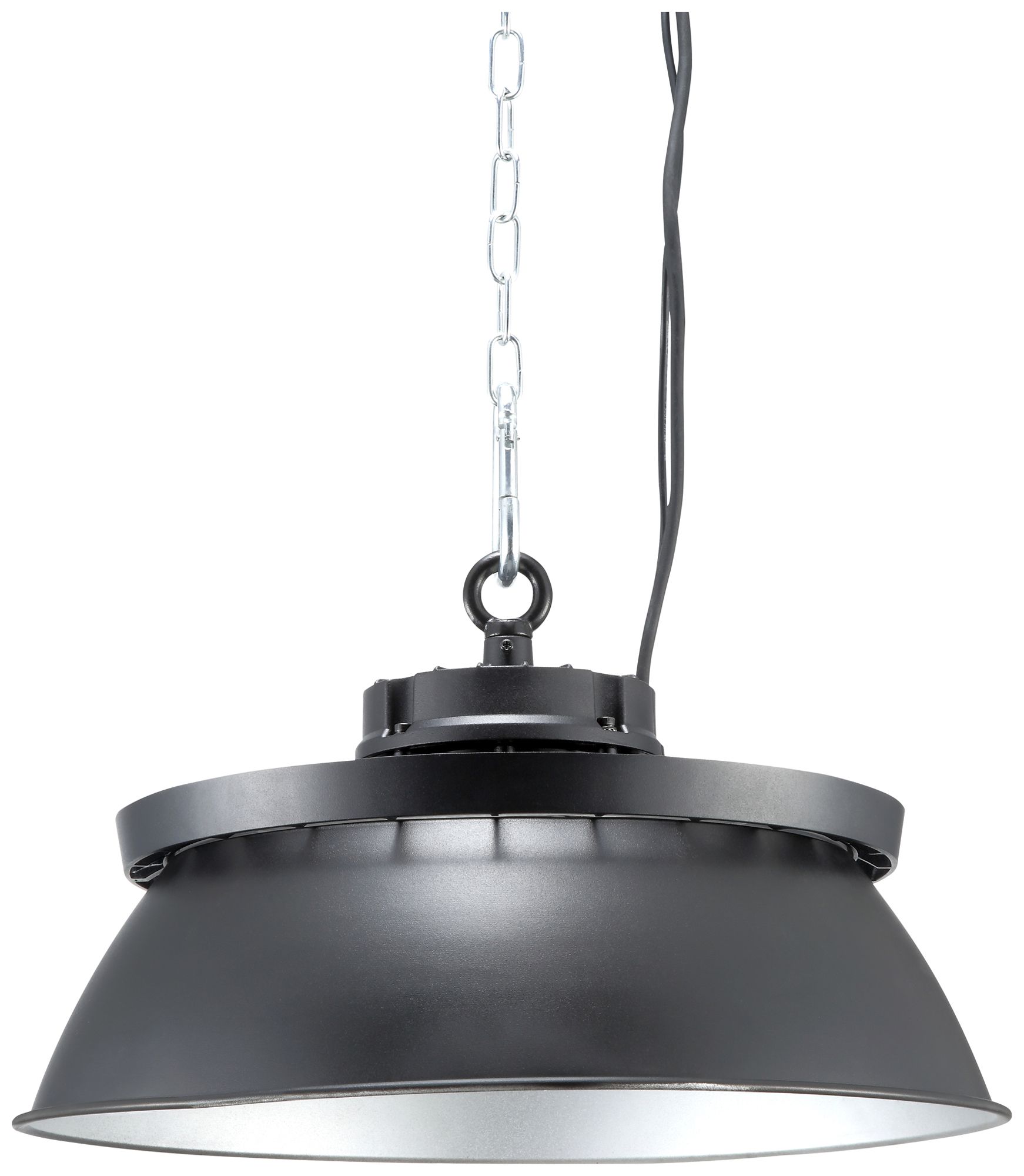 Paralume Sylvania Alu Shade Black Aluminium 454×123mm nero