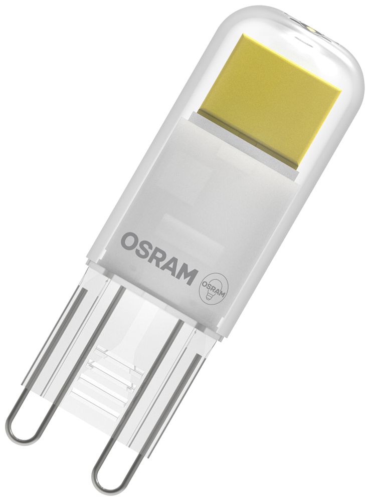 Lampada LED Osram PIN G9 1.8W 200lm 2700K Ø15×46mm chiaro