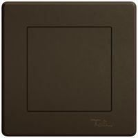 UP-Blindabdeckung EDIZIO.liv SNAPFIX® mit Steckbefestigung br