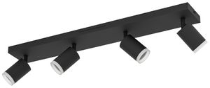 Spot LED Eglo MELITELLO-Z 17.5W 0…2200lm 2700…6500K WB VAR Ø80×680×105mm noir