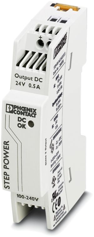 Schaltnetzteil Phoenix Contact 24VDC/0.5A 1-phasig