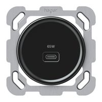 UP-USB-Ladesteckdose origin 1×USB-C 3250mA 20V schwarz