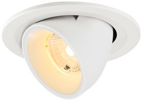 LED-Downlight SLV NUMINOS GIMBLE S 6.7W 1050lm 3000K MB DALI Ø100×70 weiss